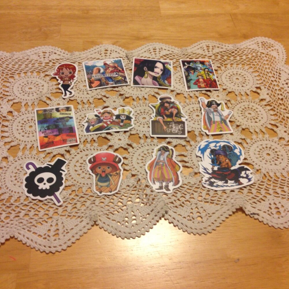 Anime Stickers for notebook, computer, locker, scrapbooking, crafts, etc